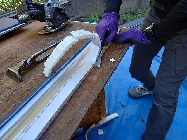 スーパーガルテクトを加工